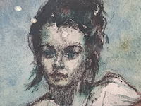 Aquarel, c. van der veer - afbeelding 4 van  9