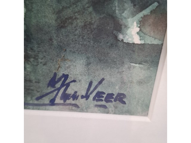 Aquarel, c. van der veer - afbeelding 6 van  9