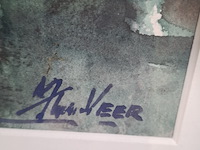 Aquarel, c. van der veer - afbeelding 6 van  9