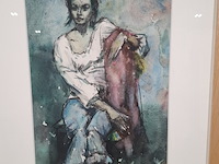 Aquarel, c. van der veer - afbeelding 7 van  9