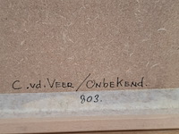 Aquarel, c. van der veer - afbeelding 9 van  9