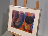 Aquarel, e. amman, compositie, 1973 - afbeelding 3 van  7