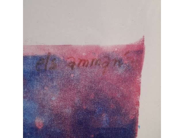 Aquarel, e. amman, compositie, 1973 - afbeelding 5 van  7