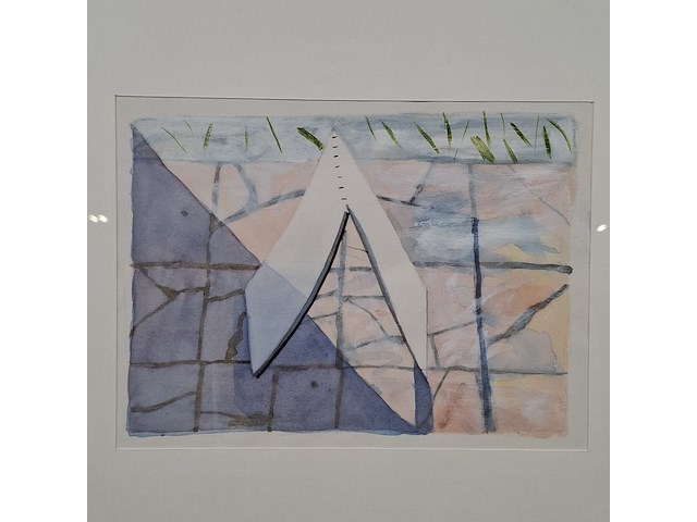 Aquarel, h. schabracq, schetsboek iv, 1980 - afbeelding 2 van  5