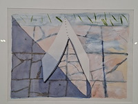 Aquarel, h. schabracq, schetsboek iv, 1980 - afbeelding 2 van  5