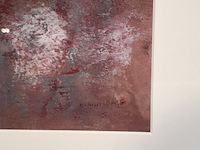 Aquarel, hans van der schaaf, boslaan 1, 1969 - afbeelding 5 van  7