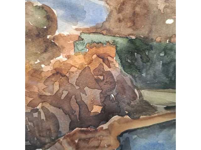 Aquarel, hofman - afbeelding 2 van  9