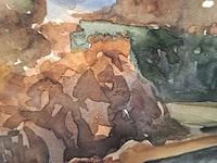 Aquarel, hofman - afbeelding 2 van  9