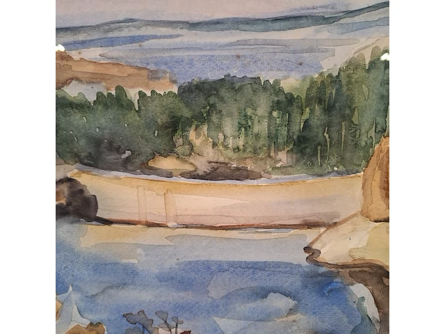 Aquarel, hofman - afbeelding 4 van  9
