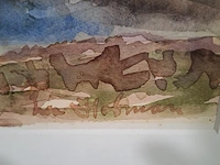 Aquarel, hofman - afbeelding 5 van  9