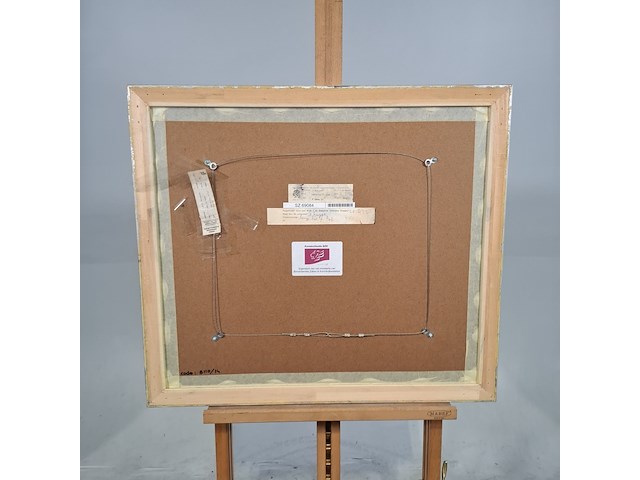 Aquarel, j. kuyper, langs het ij bok - afbeelding 6 van  7