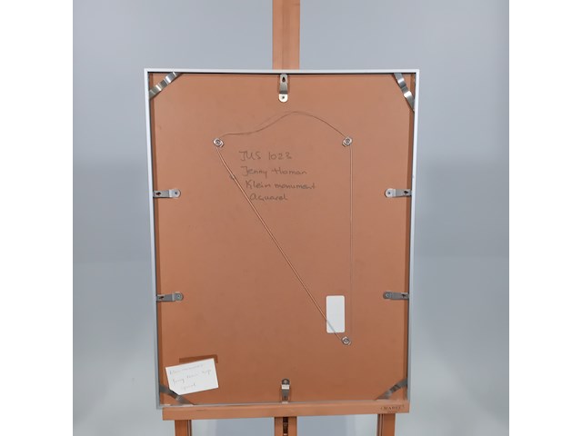 Aquarel, jenny homan, klein monument, 1999 - afbeelding 6 van  8