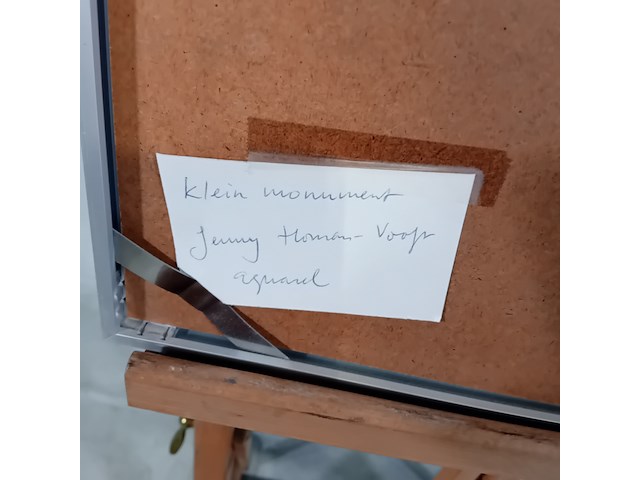 Aquarel, jenny homan, klein monument, 1999 - afbeelding 7 van  8