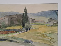 Aquarel, m. dagnelie, 1977 - afbeelding 3 van  6
