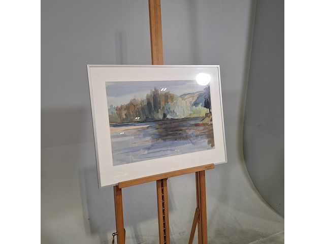 Aquarel, m. dagnelie, dordogne 37/54, 1969 - afbeelding 2 van  8