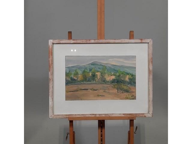 Aquarel, m. dagnelie, mont ventoux, 1969 - afbeelding 1 van  9