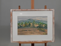 Aquarel, m. dagnelie, mont ventoux, 1969 - afbeelding 1 van  9