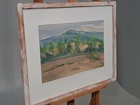 Aquarel, m. dagnelie, mont ventoux, 1969 - afbeelding 2 van  9