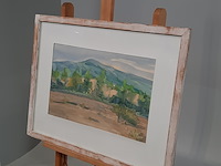 Aquarel, m. dagnelie, mont ventoux, 1969 - afbeelding 3 van  9