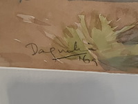 Aquarel, m. dagnelie, mont ventoux, 1969 - afbeelding 4 van  9