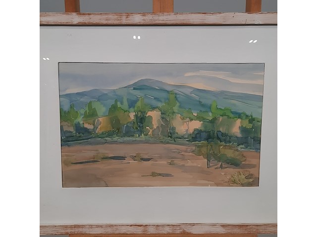 Aquarel, m. dagnelie, mont ventoux, 1969 - afbeelding 5 van  9