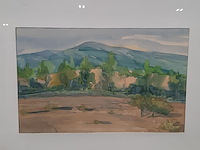 Aquarel, m. dagnelie, mont ventoux, 1969 - afbeelding 5 van  9