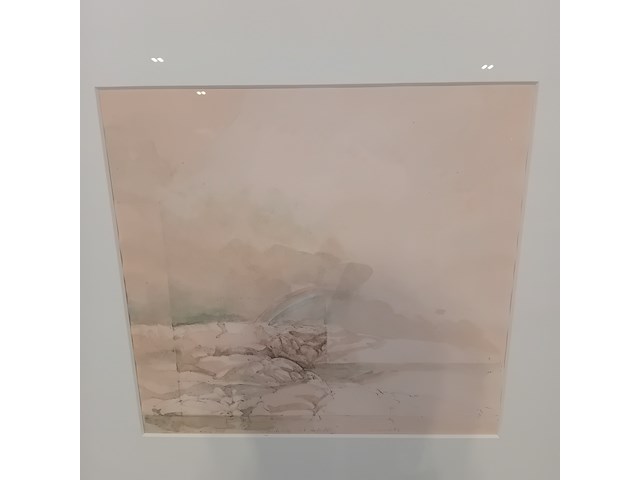 Aquarel, m. h. e. slangen, landschap met regenboog - afbeelding 4 van  8