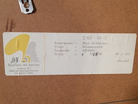 Aquarel, maya wildevuur (1944-2023), bloemenveld, 1991 - afbeelding 9 van  9