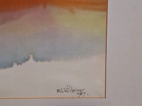 Aquarel maya wildevuur (1944-2023), compositie, bouwjaar 1987 - afbeelding 6 van  9