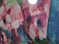 Aquarel maya wildevuur (1944-2023), hortensia, bouwjaar 1990 - afbeelding 6 van  9