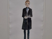 Aquarel maya wildevuur (1944-2023), orkest 18, bouwjaar 2005 - afbeelding 3 van  9
