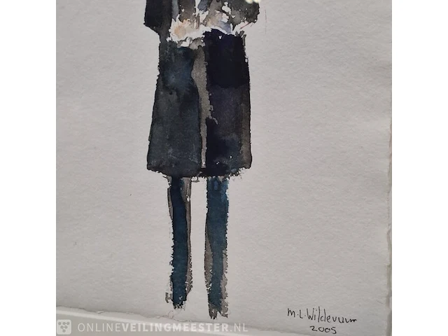 Aquarel maya wildevuur (1944-2023), orkest 18, bouwjaar 2005 - afbeelding 5 van  9