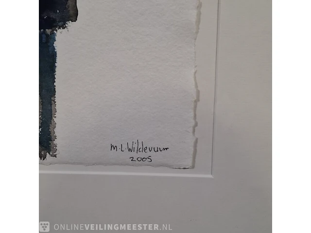 Aquarel maya wildevuur (1944-2023), orkest 18, bouwjaar 2005 - afbeelding 6 van  9