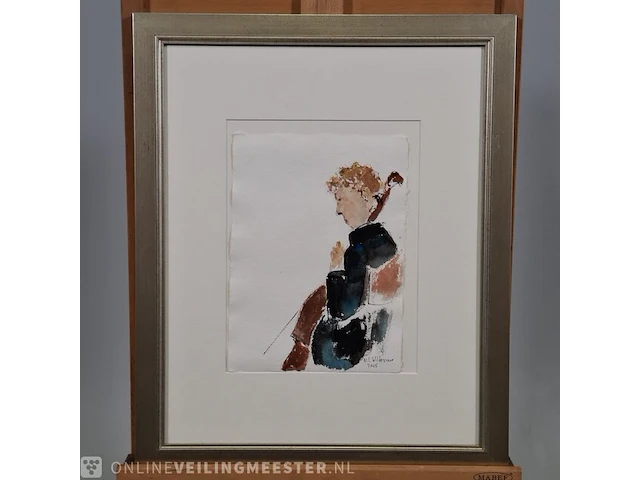 Aquarel maya wildevuur (1944-2023), orkest 61, bouwjaar 2005 - afbeelding 2 van  9