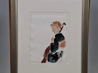 Aquarel maya wildevuur (1944-2023), orkest 61, bouwjaar 2005 - afbeelding 2 van  9