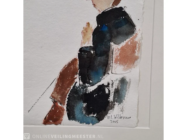 Aquarel maya wildevuur (1944-2023), orkest 61, bouwjaar 2005 - afbeelding 5 van  9