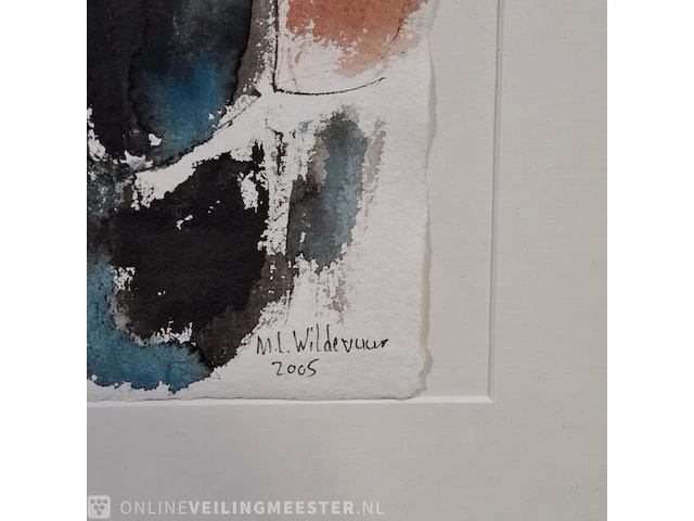 Aquarel maya wildevuur (1944-2023), orkest 61, bouwjaar 2005 - afbeelding 6 van  9
