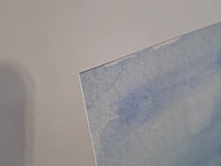 Aquarel, maya wildevuur, waterland, 1990 - afbeelding 6 van  9