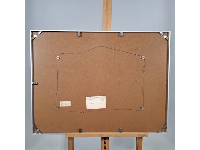 Aquarel, maya wildevuur, waterland, 1990 - afbeelding 8 van  9