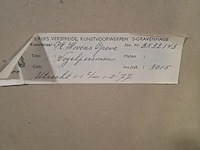 Aquarel, p. hovens greve, vogelpersonen, 1979 - afbeelding 2 van  10