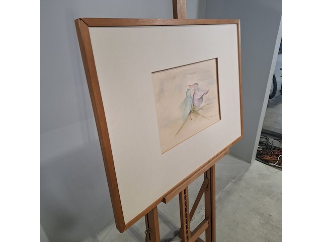 Aquarel, p. hovens greve, vogelpersonen, 1979 - afbeelding 3 van  10