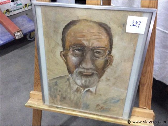 Aquarel portret - afbeelding 1 van  2