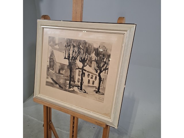 Aquarel, r. klijn, oud velsen - afbeelding 3 van  7