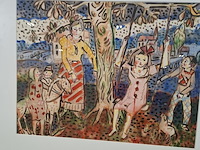 Aquarel, r. steene, kinderspelen - afbeelding 6 van  8