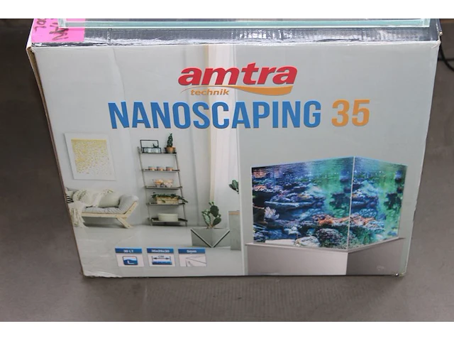 Aquarium amtra nanoscaping 35 x 28 x 30 cm. - afbeelding 2 van  2
