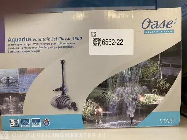 Aquarius fountainset classic 3500 oase, 3500 - afbeelding 1 van  1