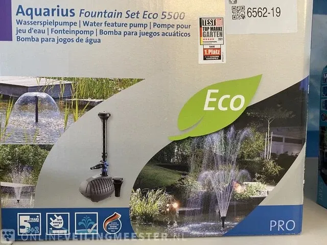 Aquarius fountainset classic 5500 vijverpomp oase, 5500 - afbeelding 1 van  2