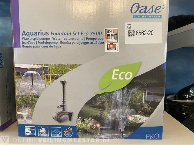 Aquarius fountainset eco 7500 oase, 7500 - afbeelding 1 van  2
