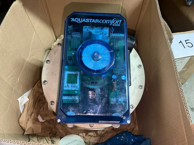 Aquastar comfort 6500 backwash 6-weg multiportklep - afbeelding 2 van  2