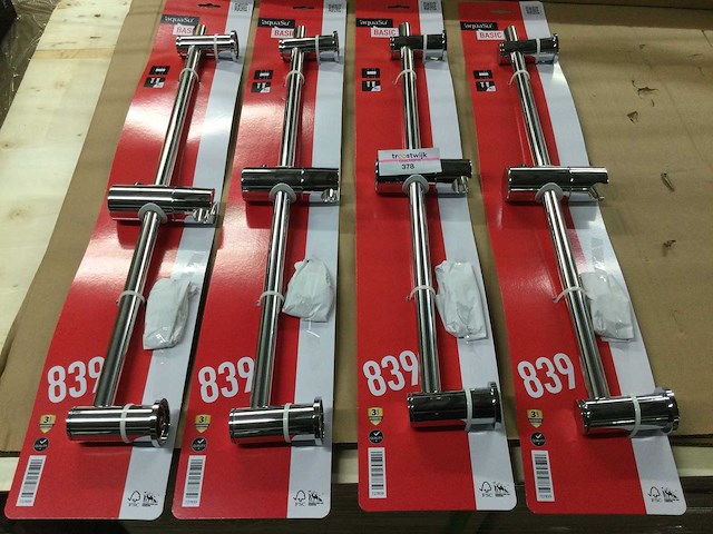 Aquasu - basic 839 - douche stang 65 cm hoog (4x) - afbeelding 1 van  3